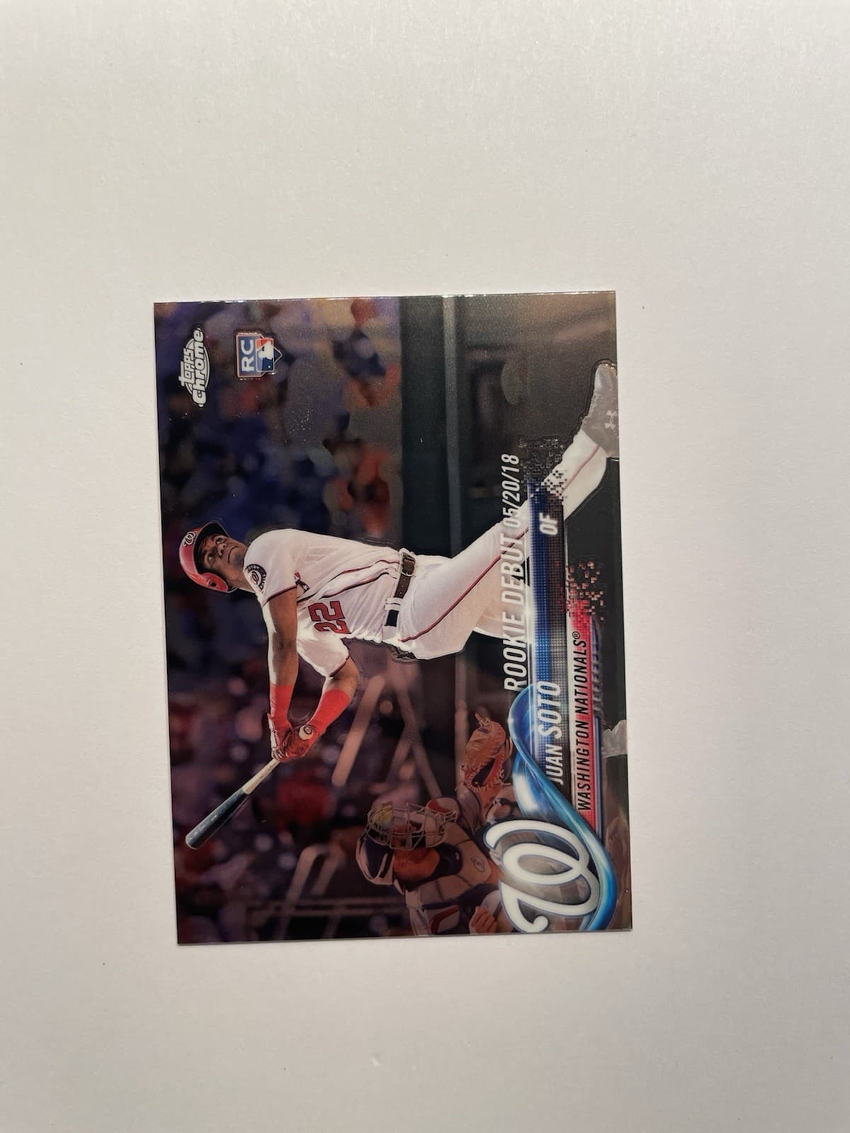 Juan Soto trading card