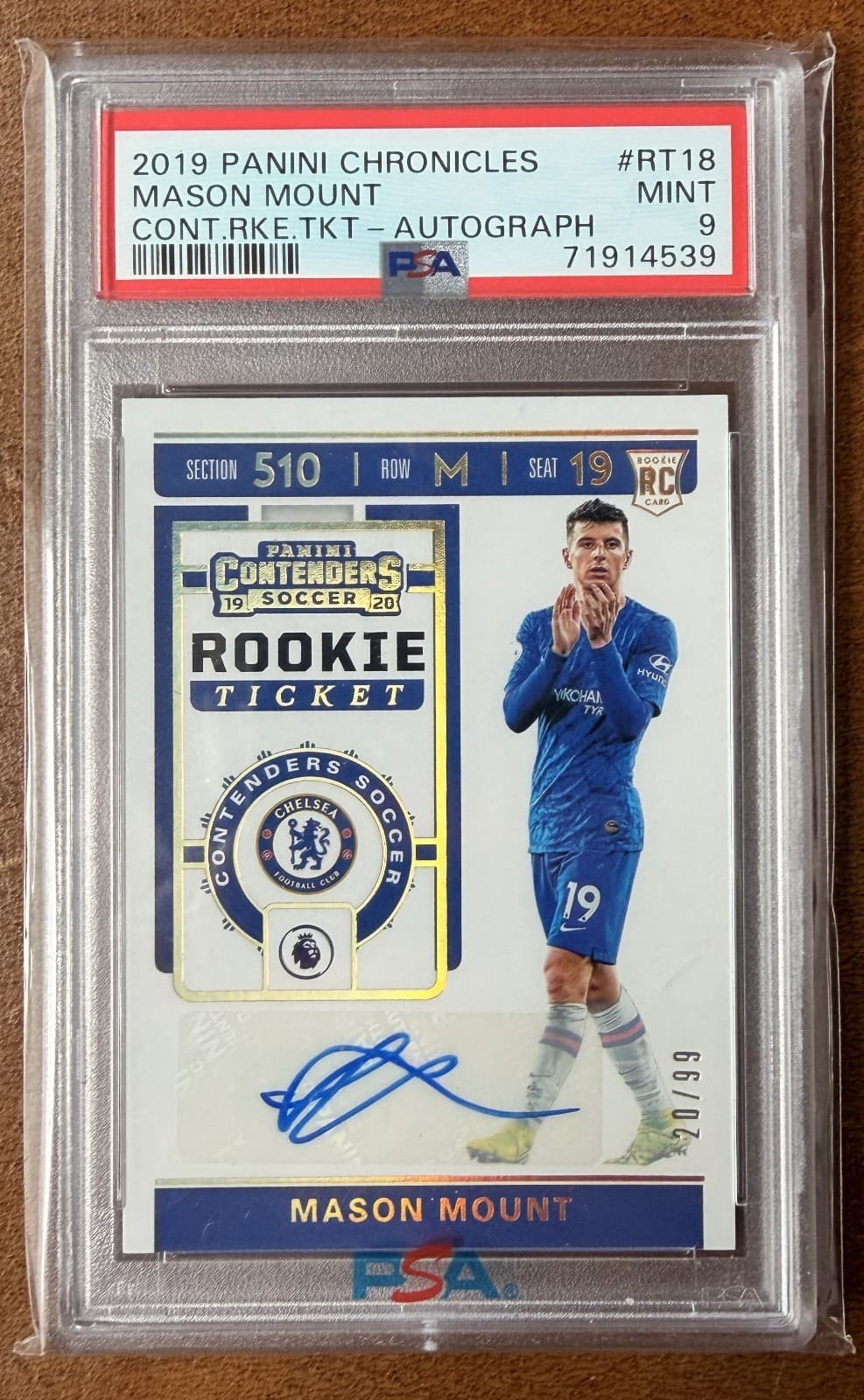 Mason Mount trading card