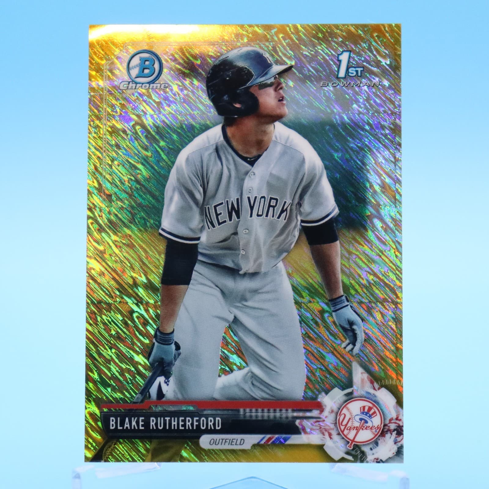 Blake Rutherford trading card
