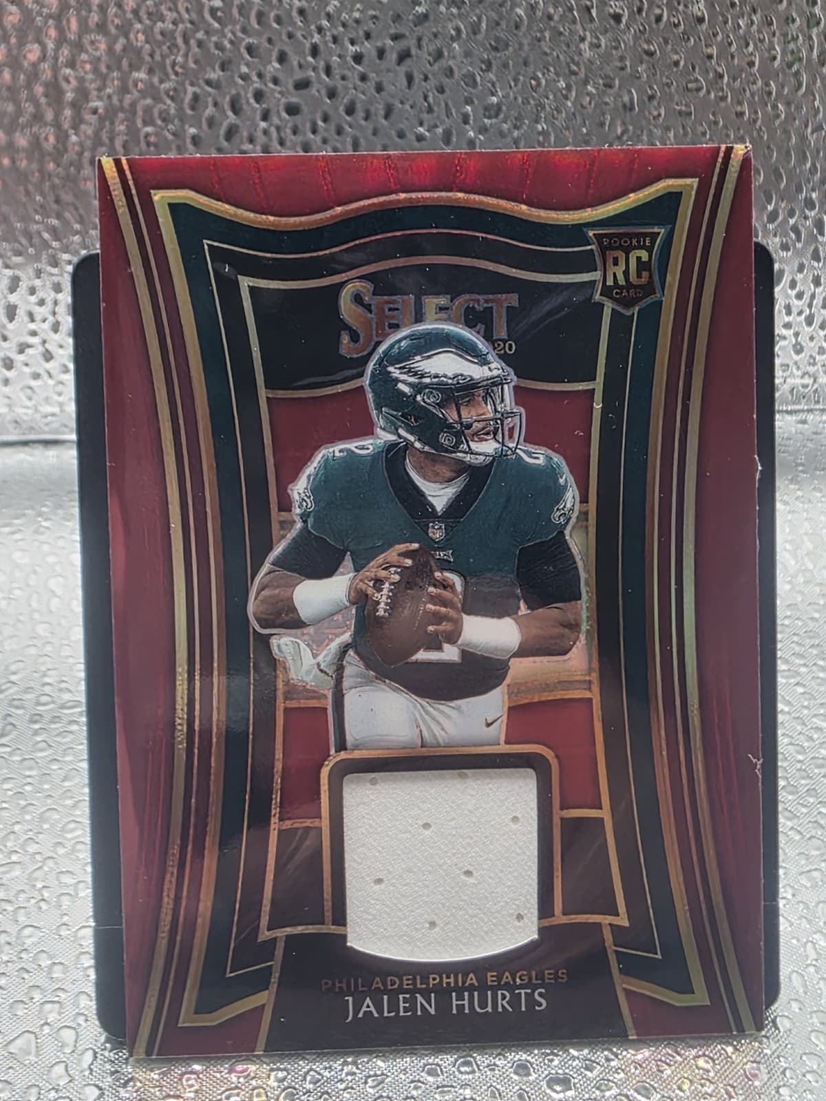 Jalen Hurts trading card