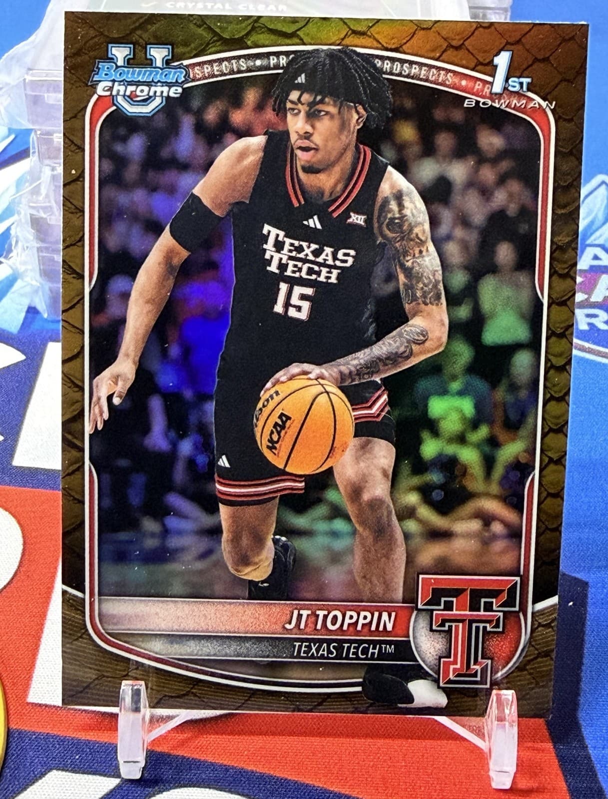 JT Toppin trading card