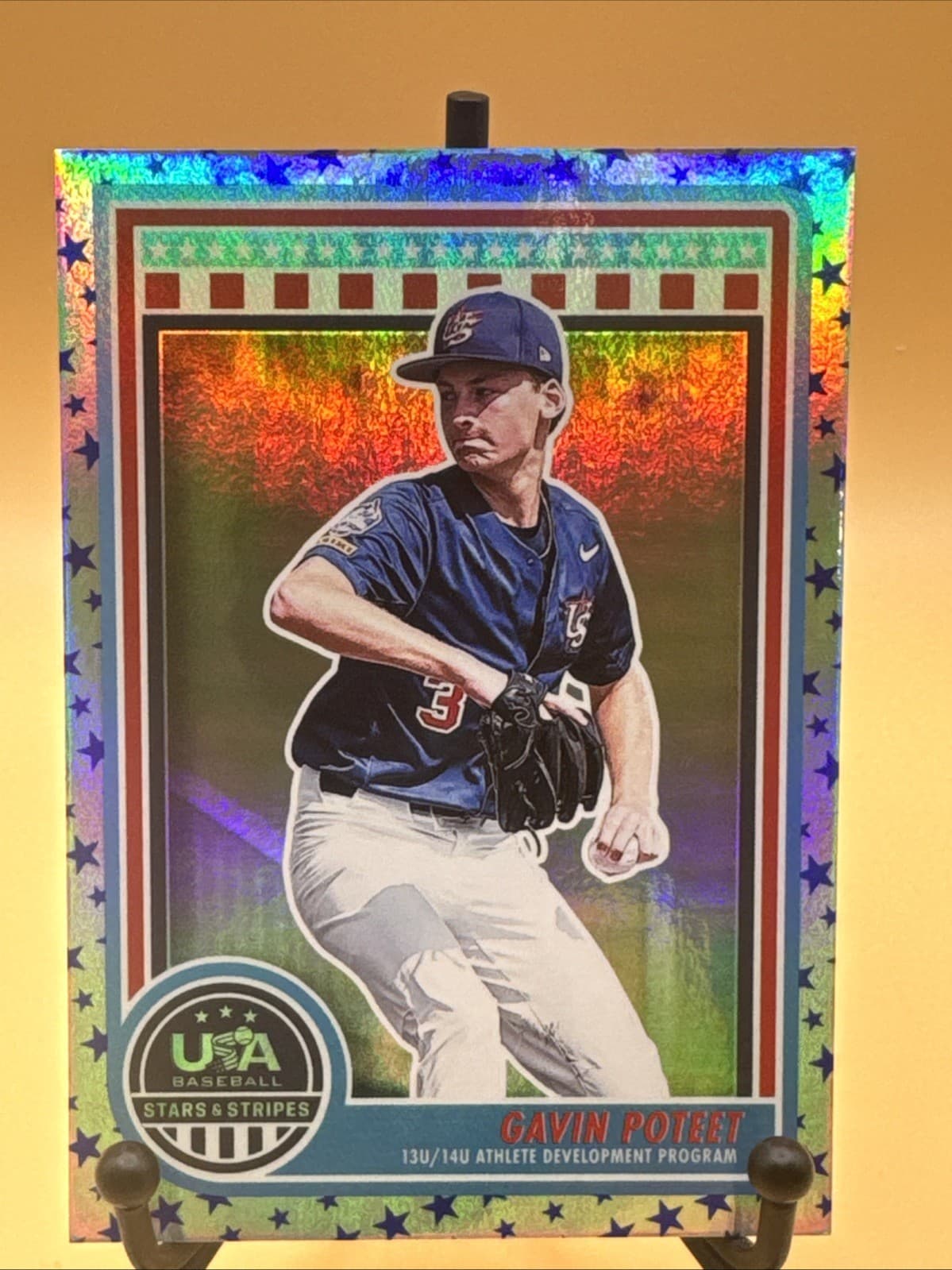 Gavin Poteet trading card