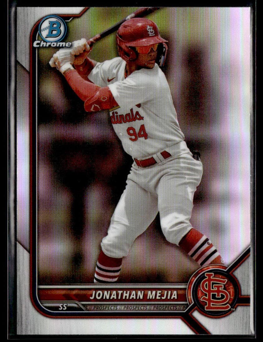 Jonathan Mejia trading card