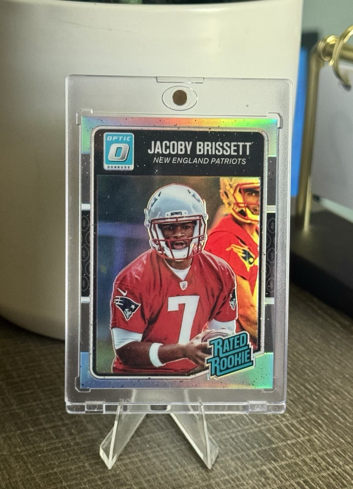 Jacoby Brissett trading card