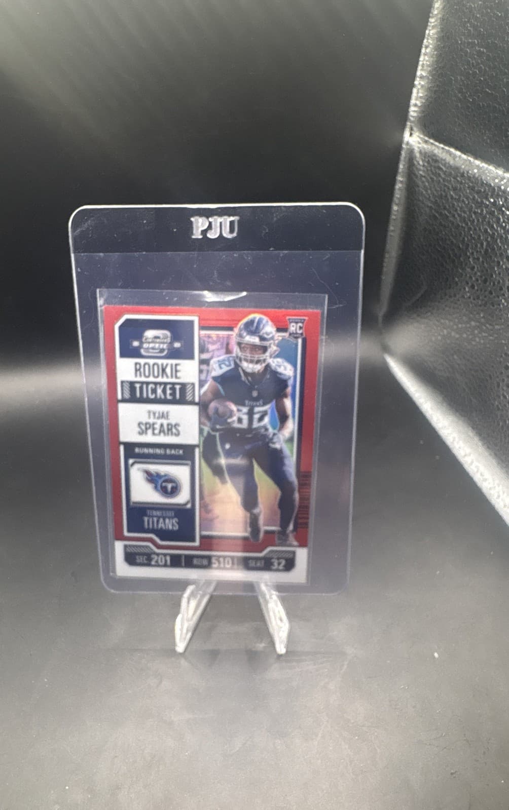 Tyjae Spears trading card
