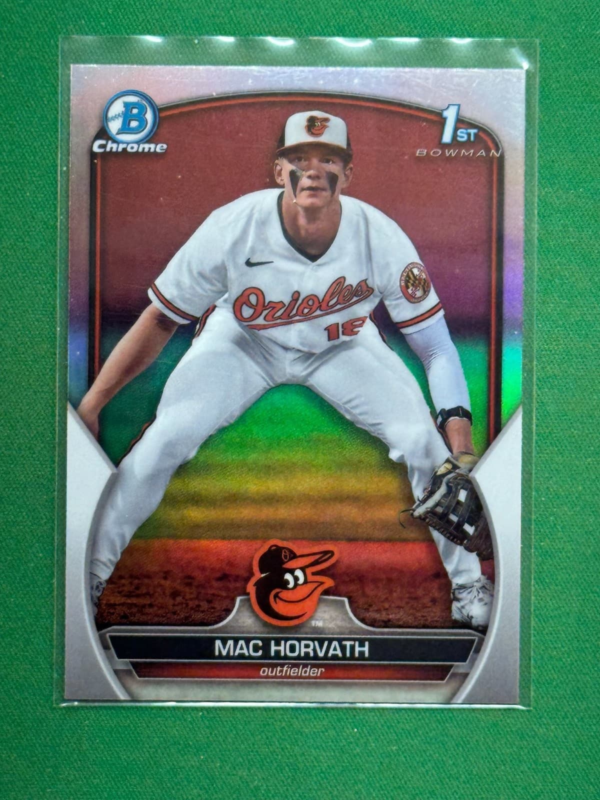Mac Horvath 2023 bowman Bowman Draft