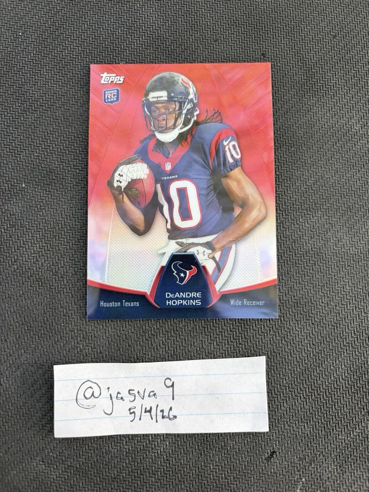 DeAndre Hopkins 2013 topps
