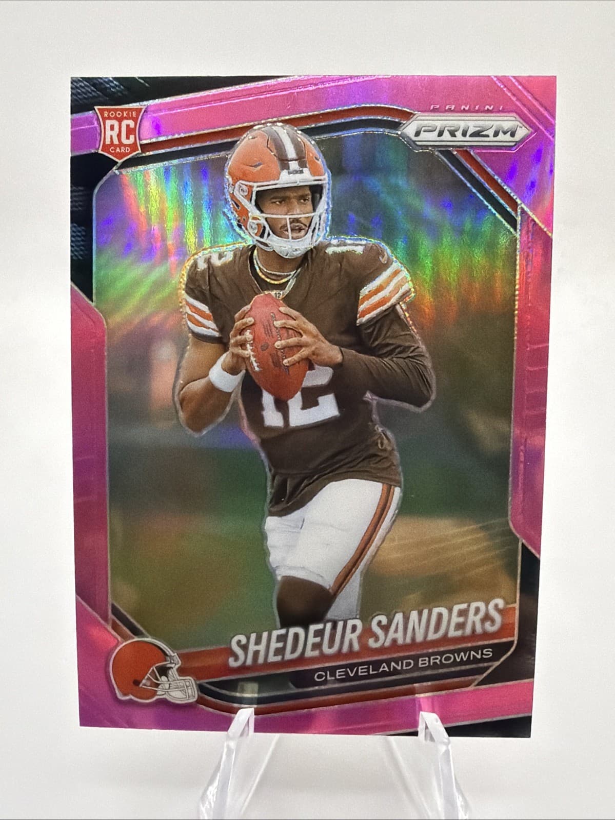 Shedeur Sanders trading card