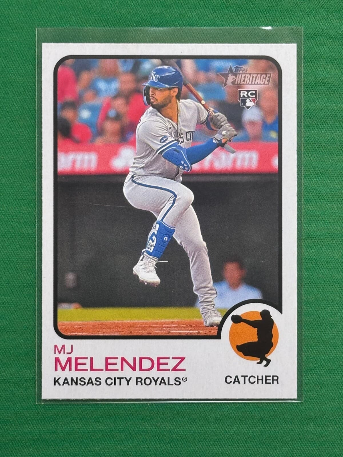 MJ Melendez trading card