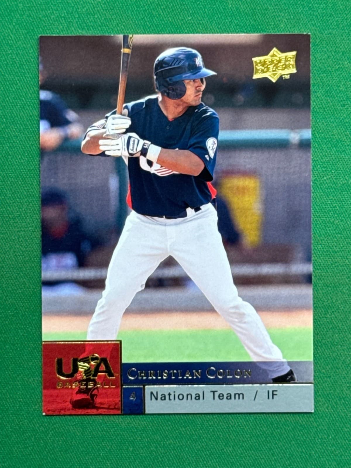 Christian Colon trading card