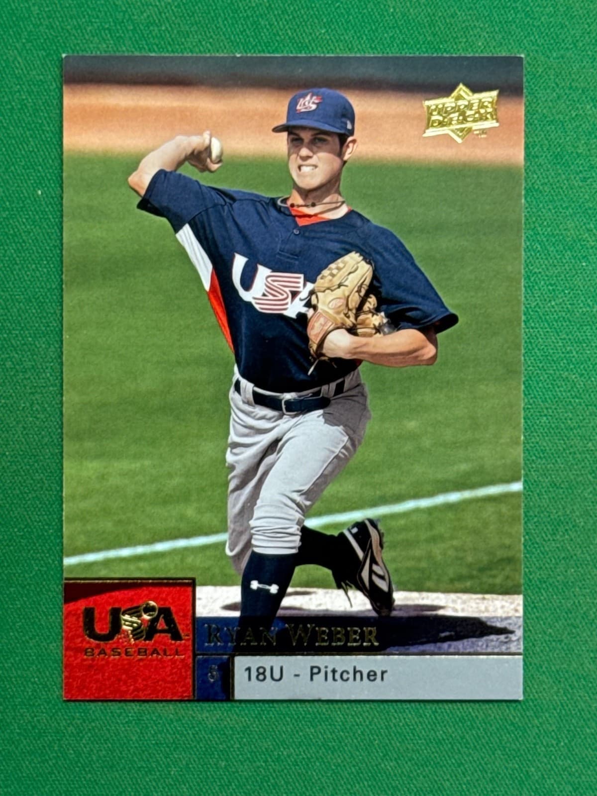 Ryan Weber trading card