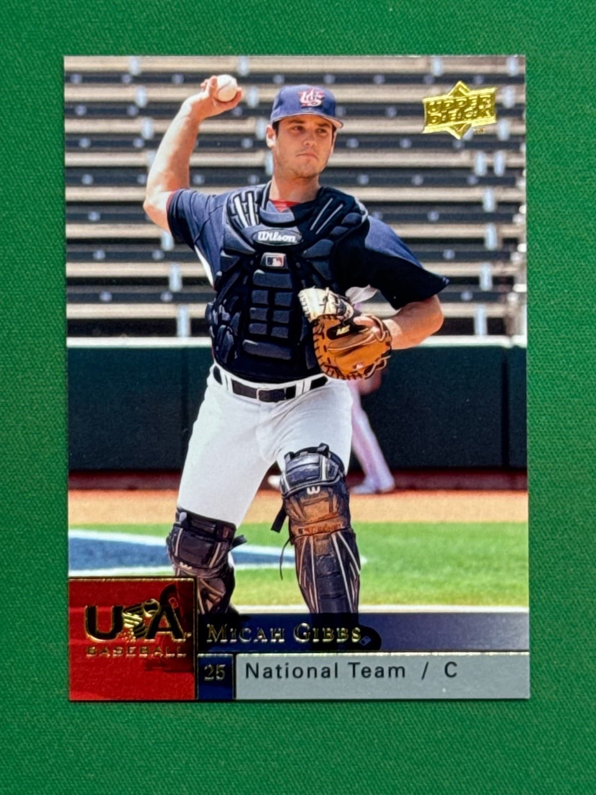 Micah Gibbs 2009 upper-deck Upper Deck