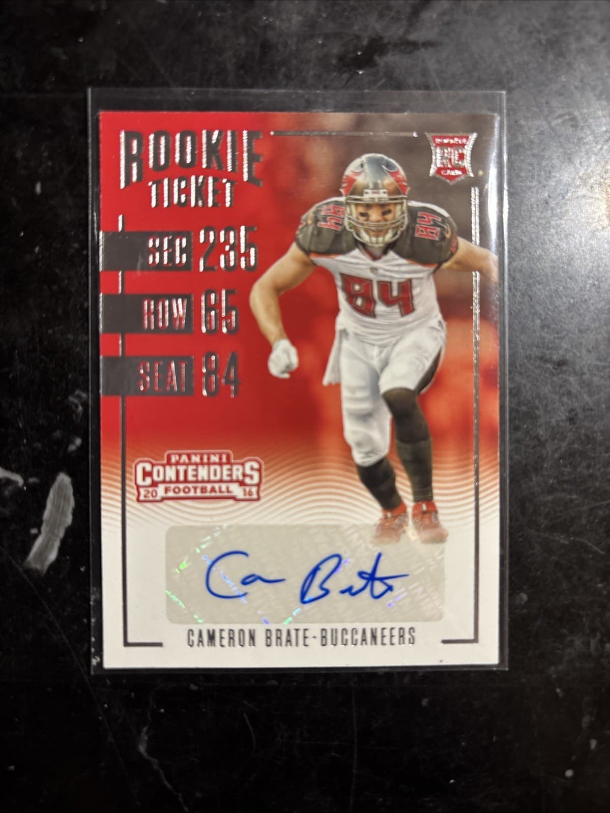 Cameron Brate trading card
