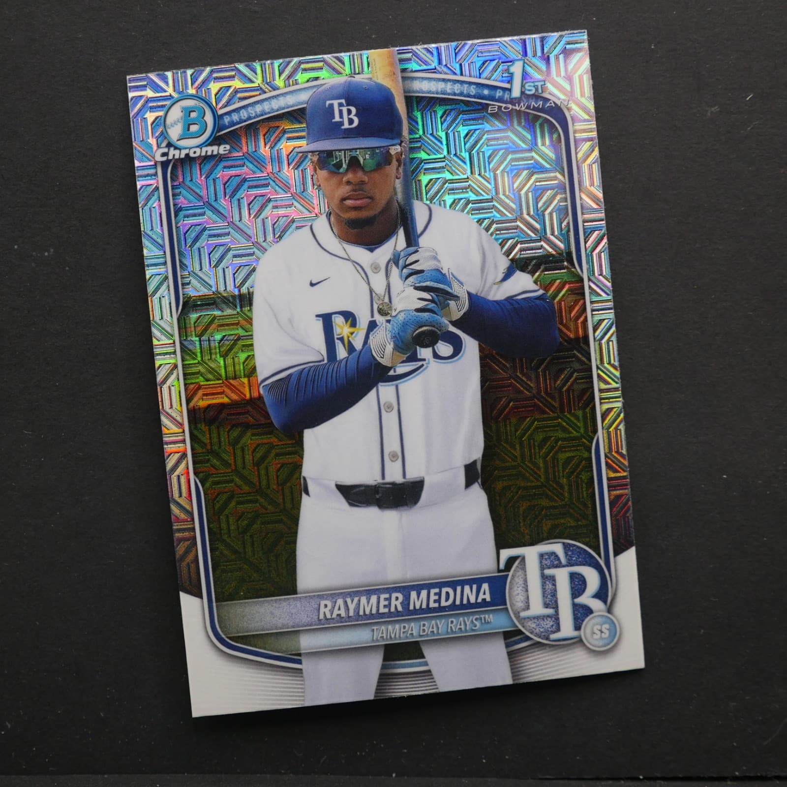 Raymer Medina trading card