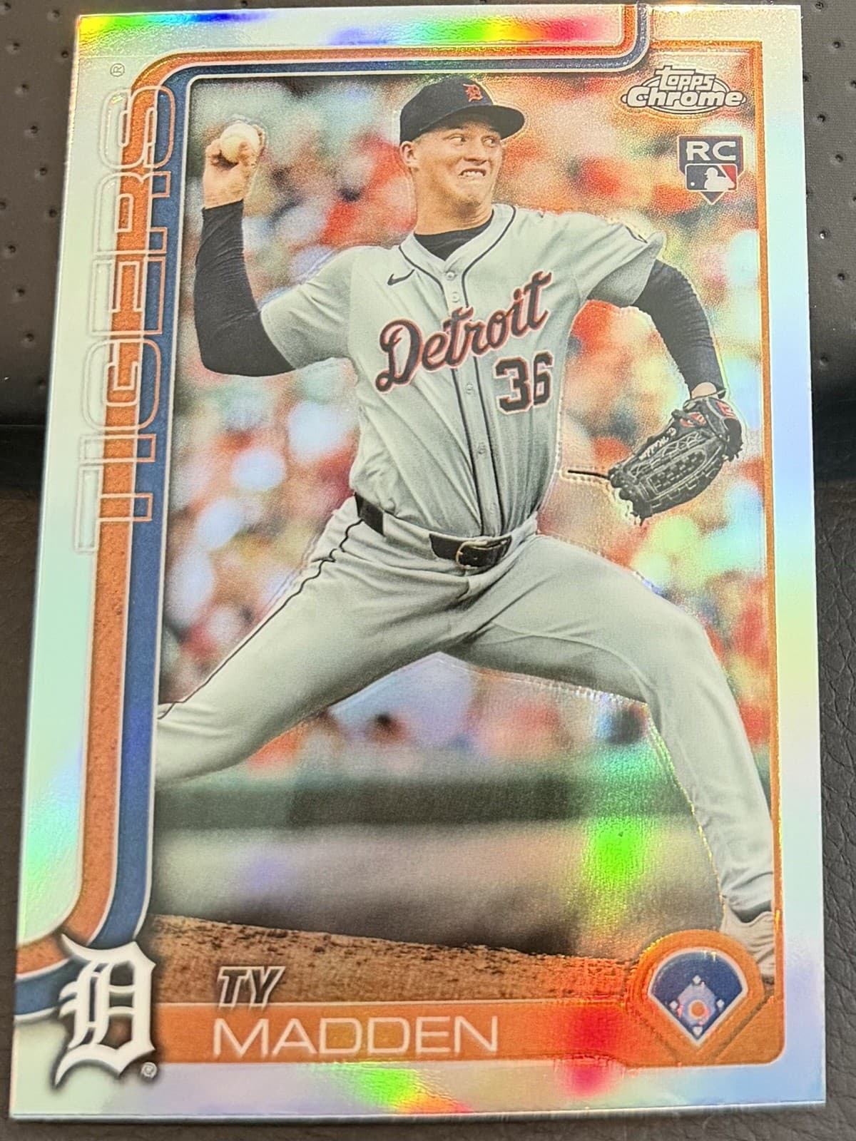 Ty Madden trading card