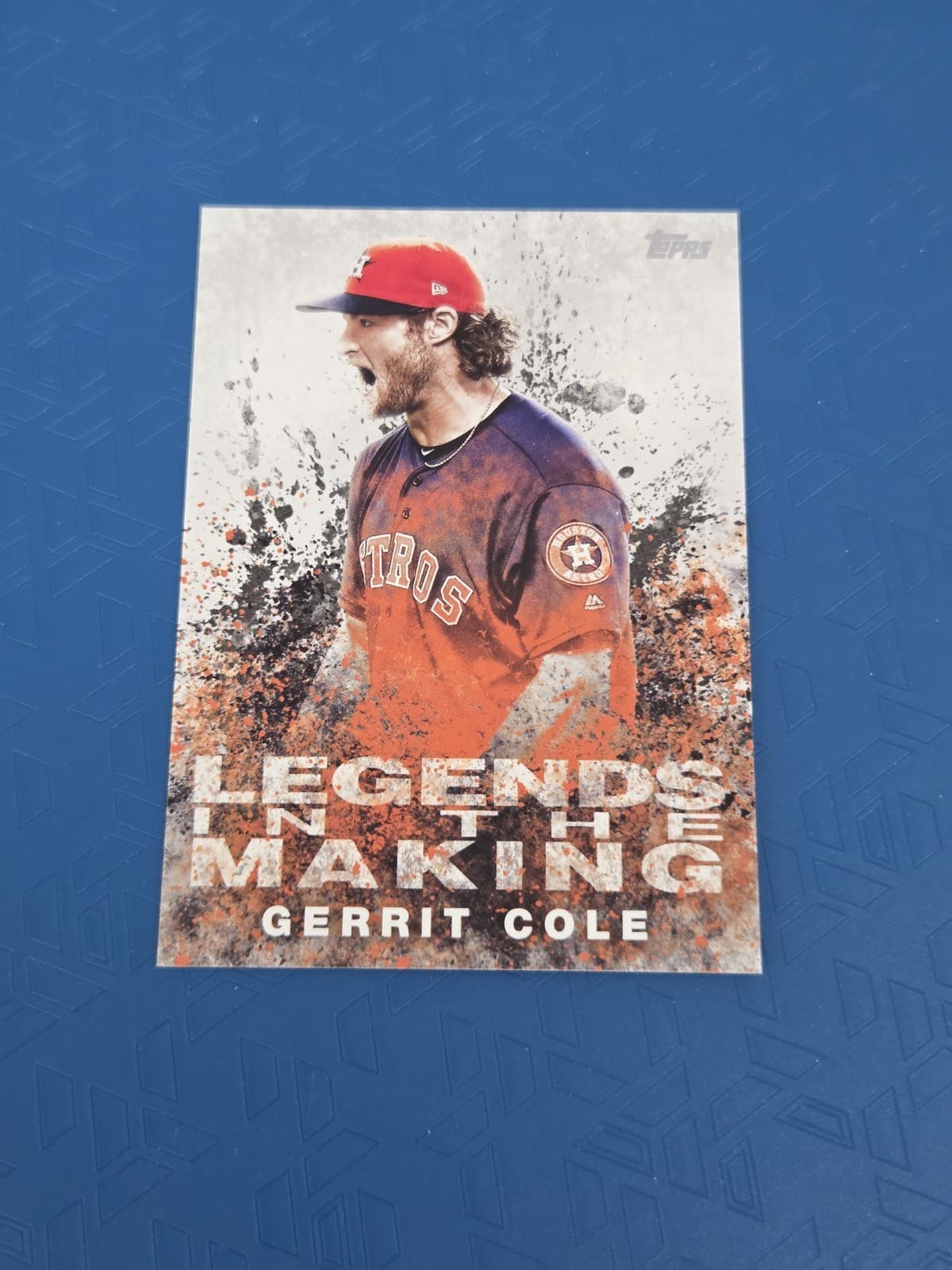Gerrit Cole trading card