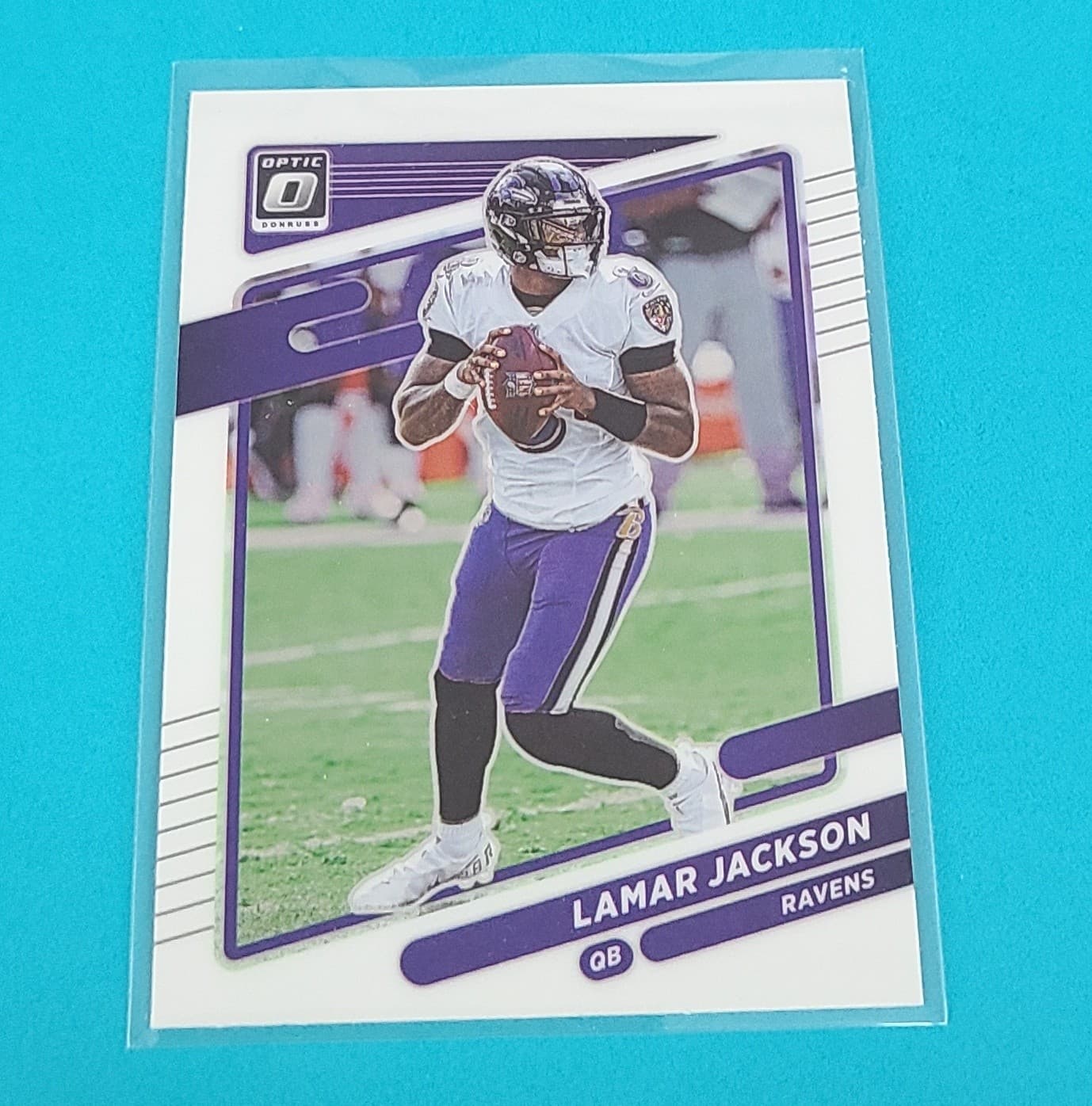 Lamar Jackson 2021 panini