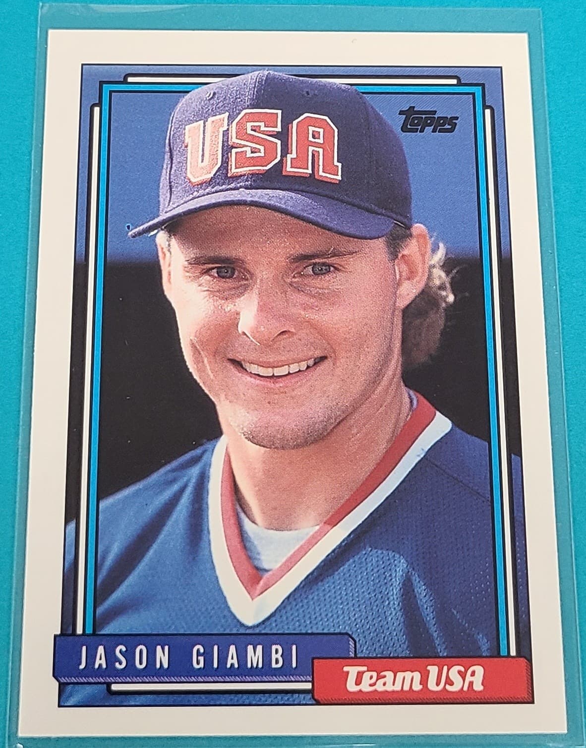 Jason Giambi 1992 topps