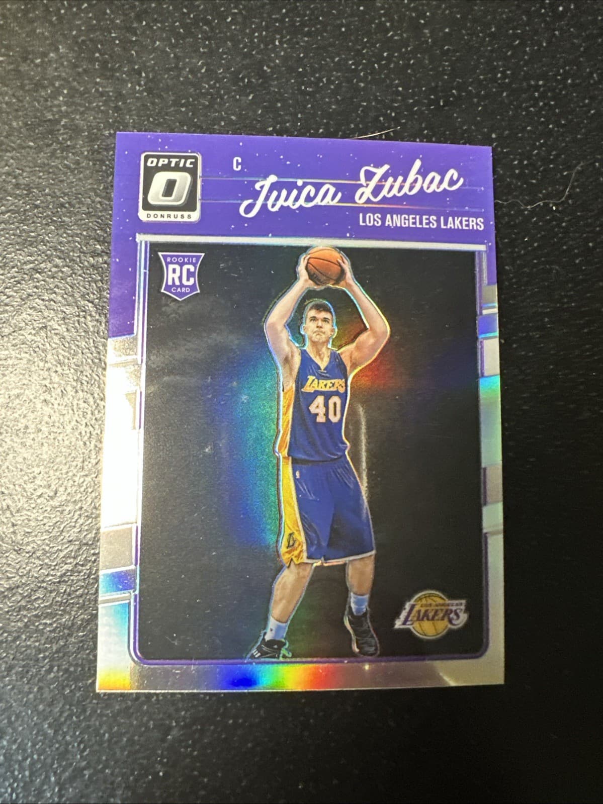 Ivica Zubac trading card