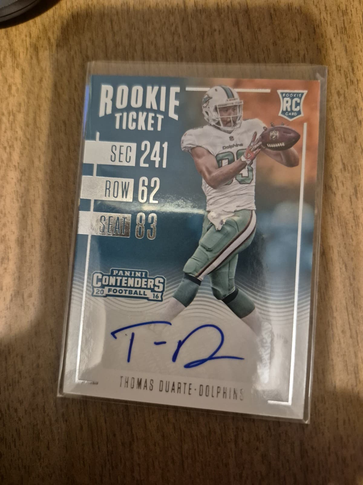 Thomas Duarte 2016 panini