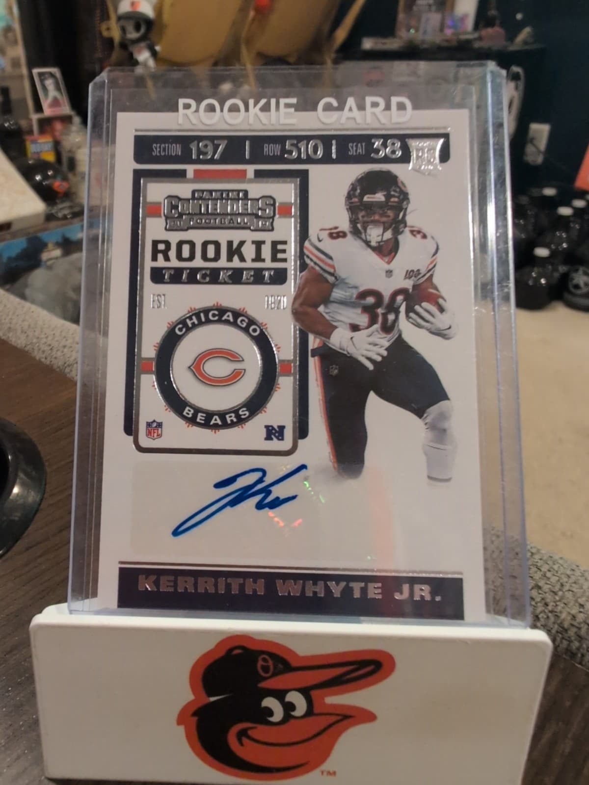 Kerrith Whyte Jr trading card