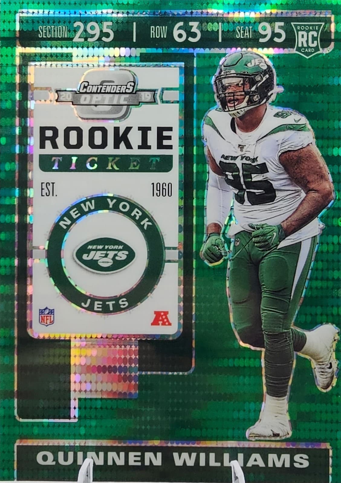 Quinnen Williams 2019 panini