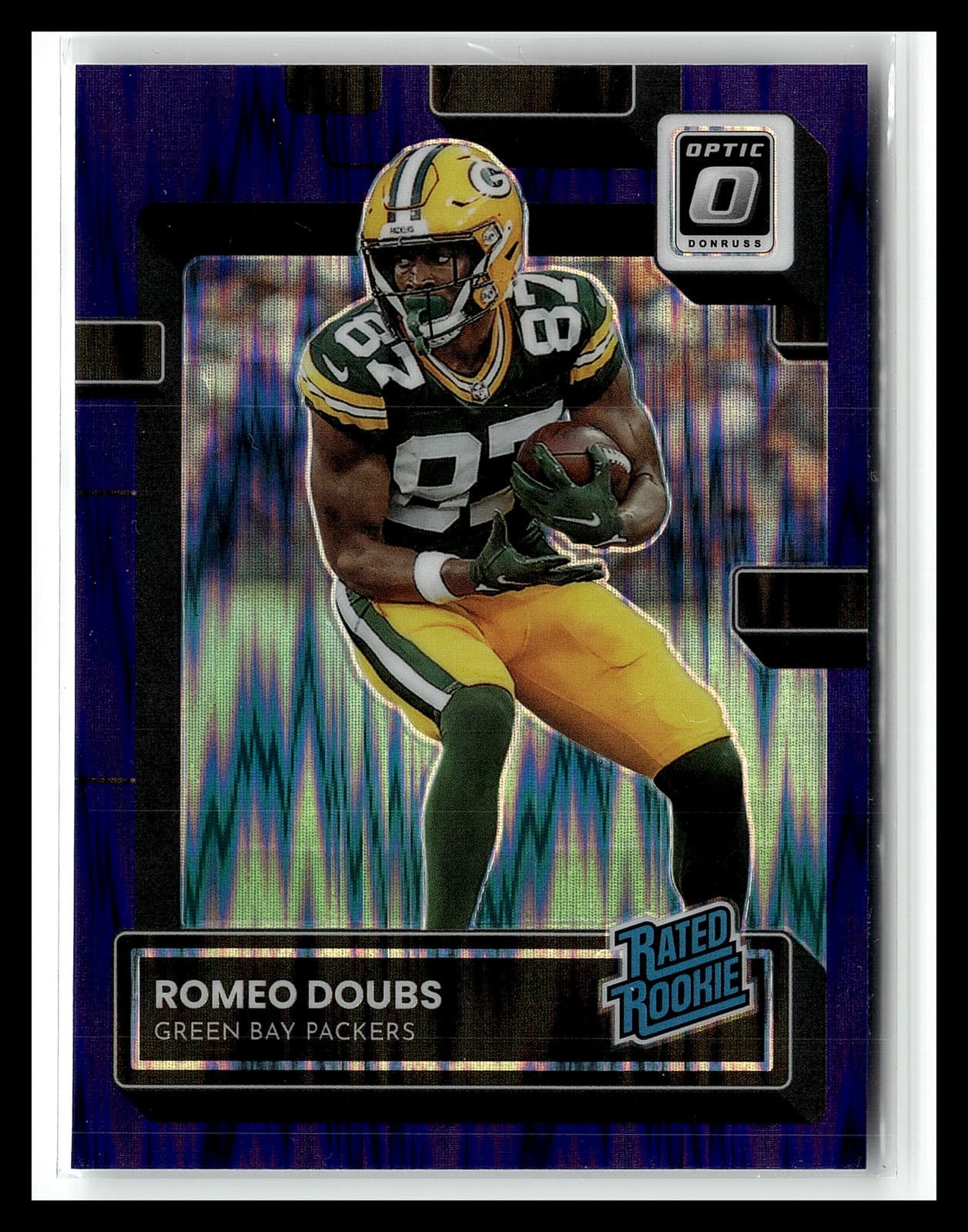 Romeo Doubs trading card