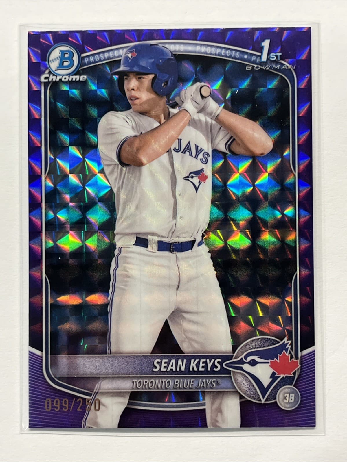 Sean Keys trading card