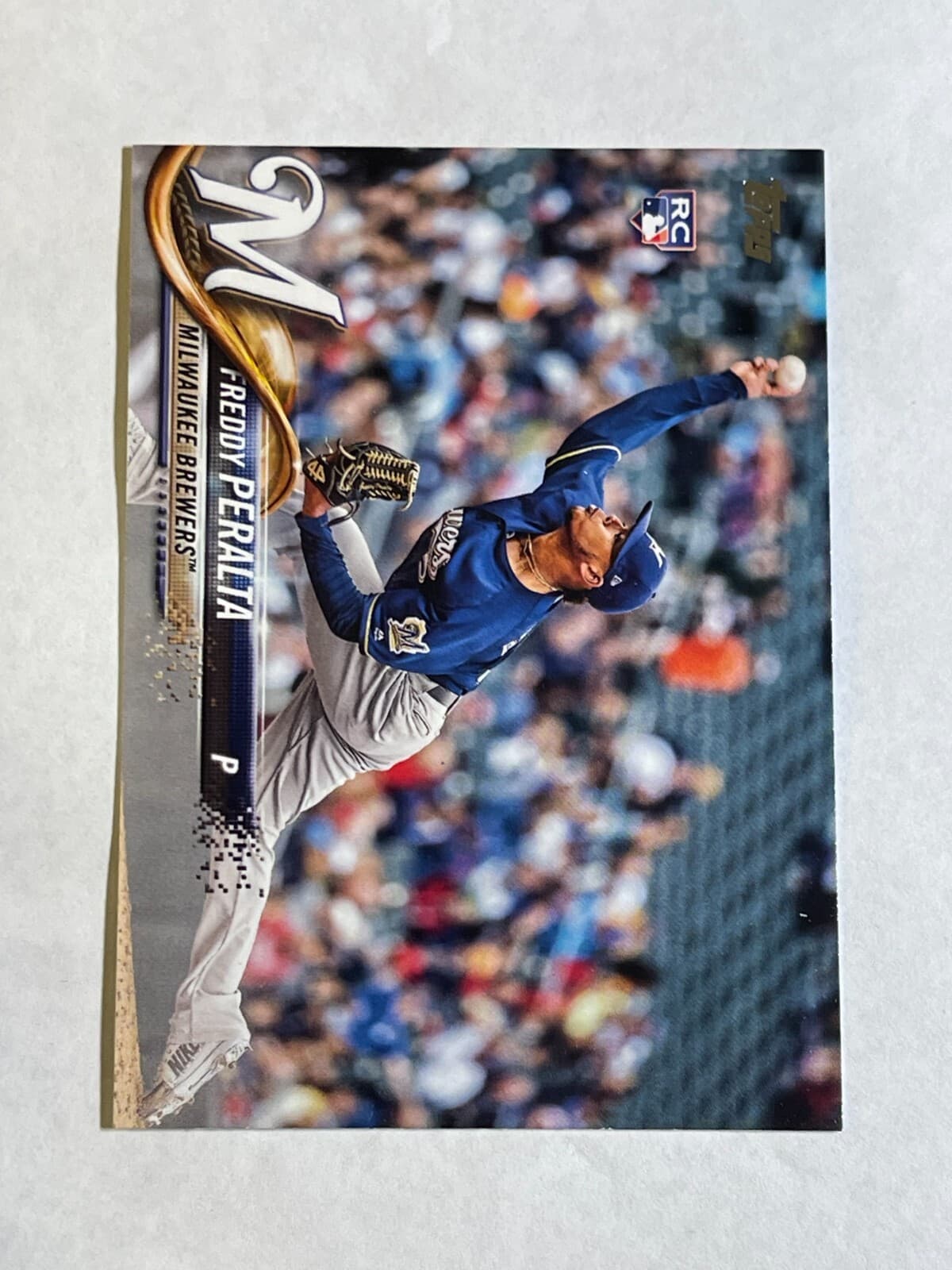 Freddy Peralta trading card