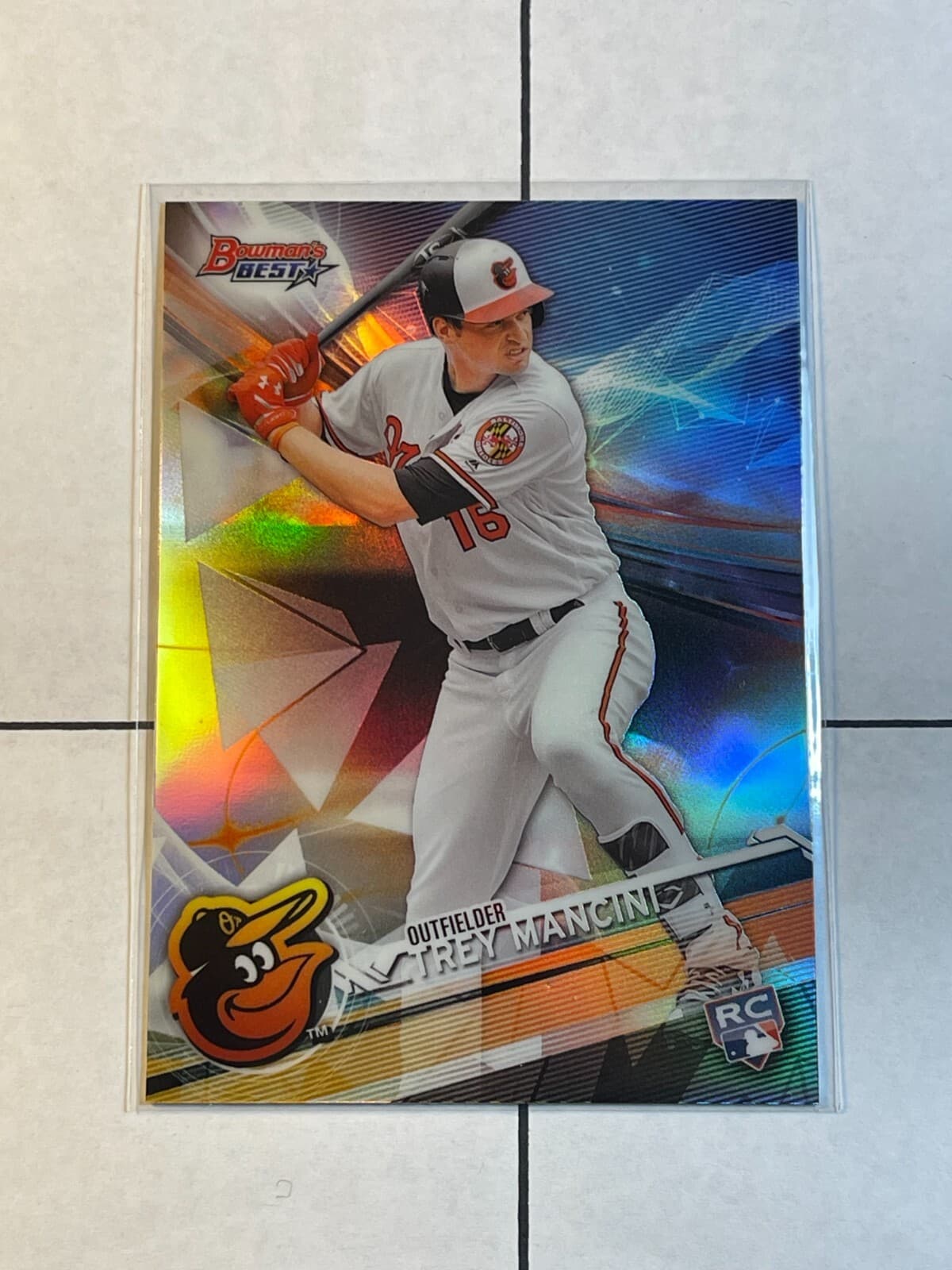 Trey Mancini 2017 bowman