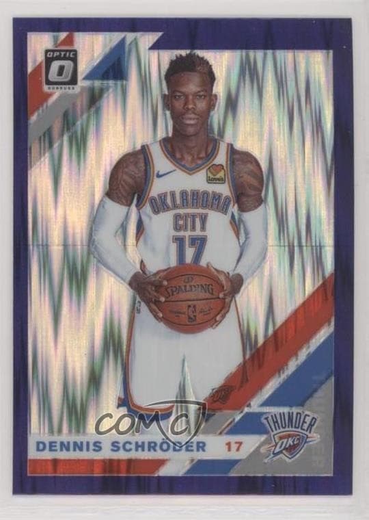 Dennis Schröder trading card