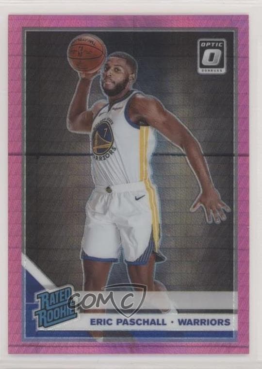 Eric Paschall 2019 panini Donruss Optic