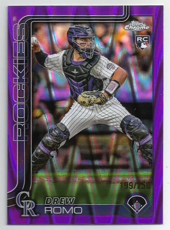 Drew Romo trading card