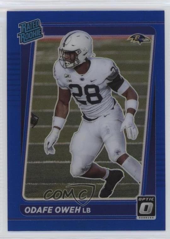 Odafe Oweh trading card