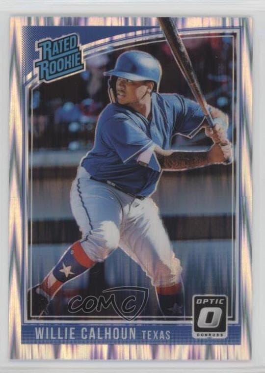 Willie Calhoun trading card
