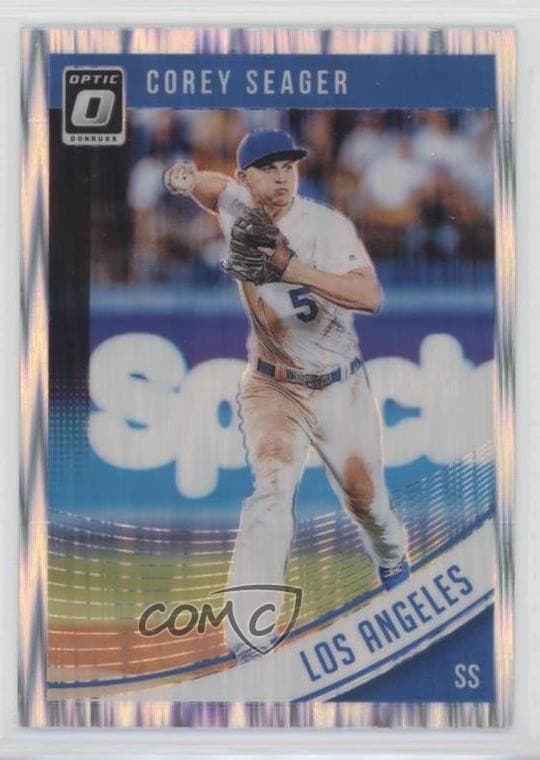 Corey Seager 2018 panini Donruss Optic