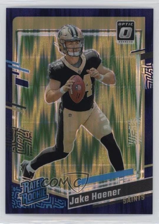 Jake Haener trading card