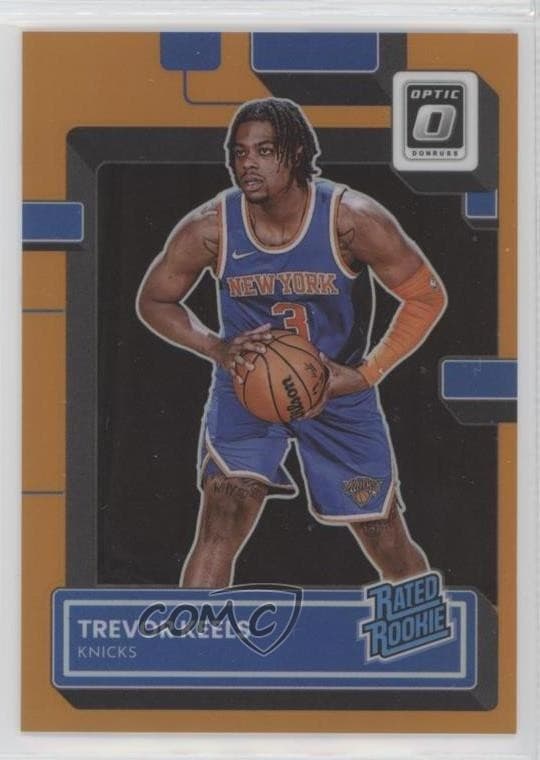 Trevor Keels trading card