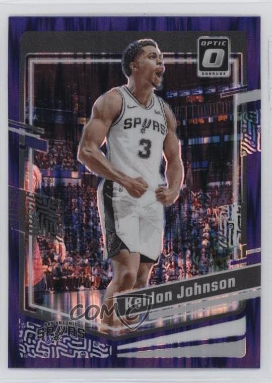 Keldon Johnson 2023 panini Donruss Optic