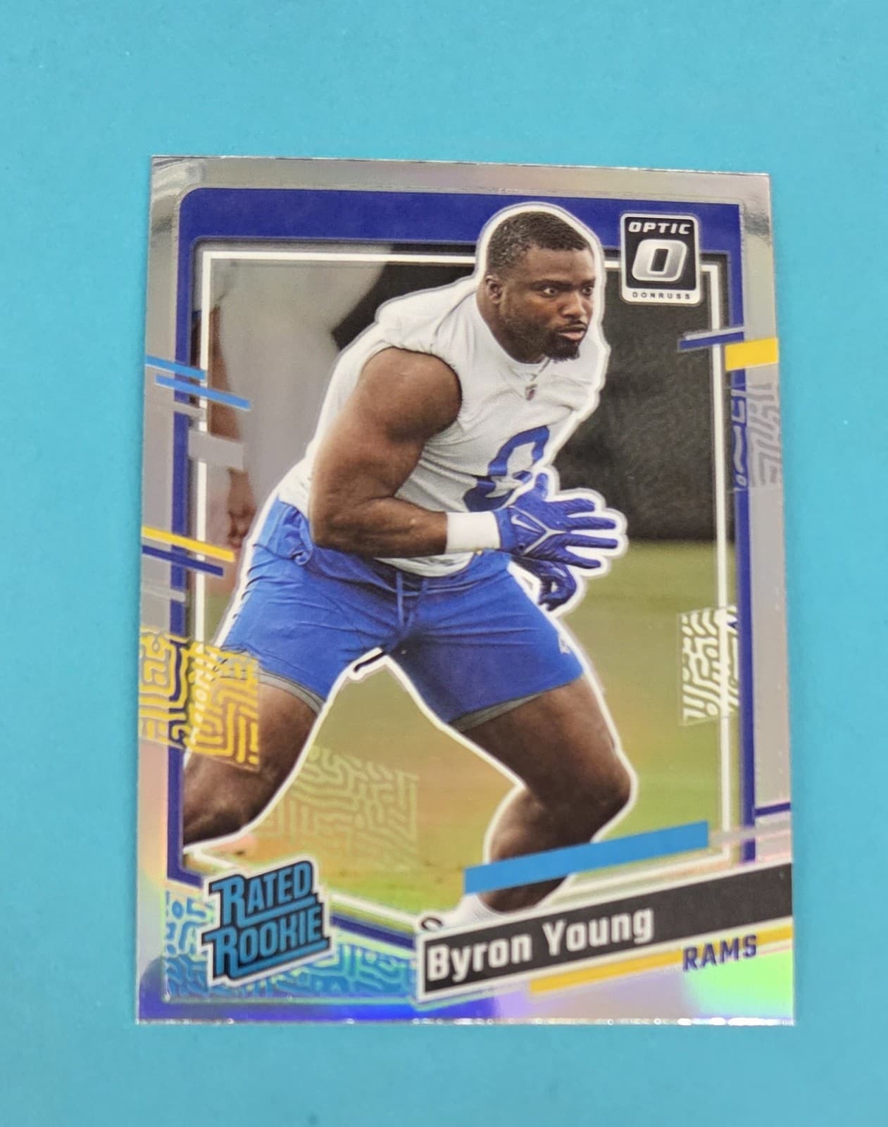 Byron Young trading card