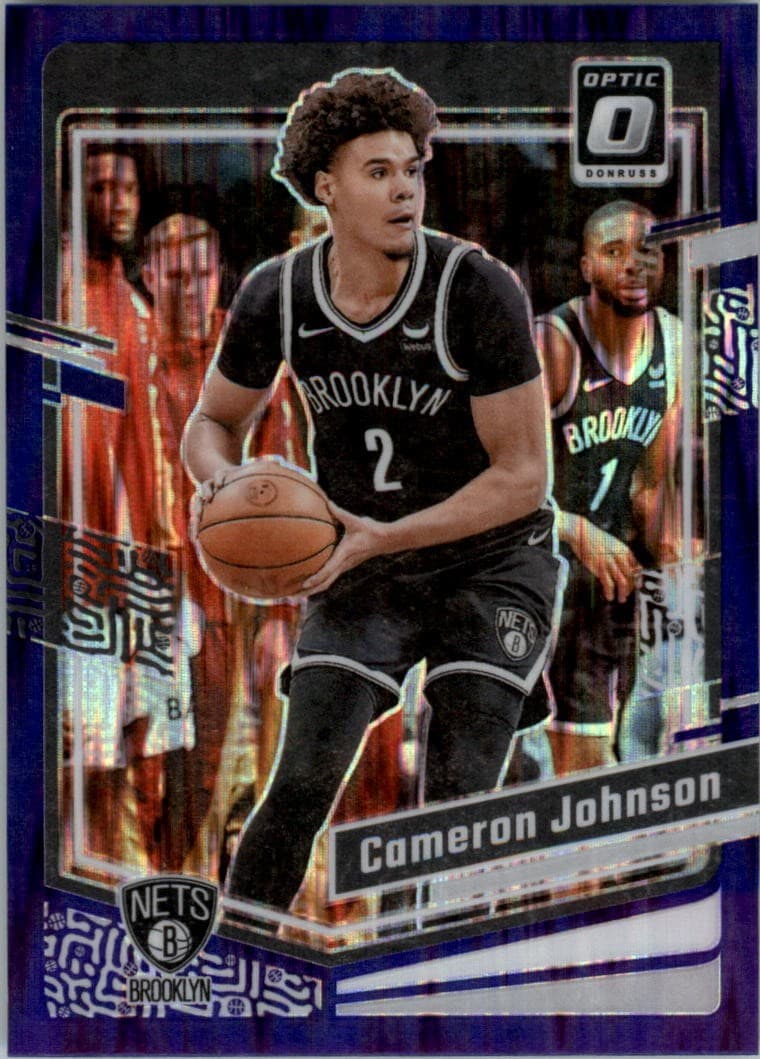 Cameron Johnson 2023 panini Donruss Optic
