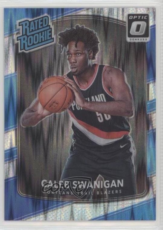 Caleb Swanigan trading card