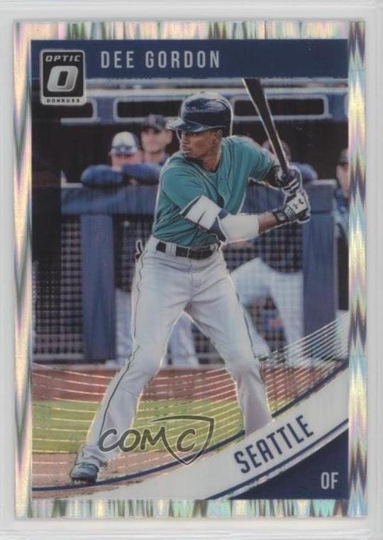 Dee Gordon 2018 panini Donruss Optic