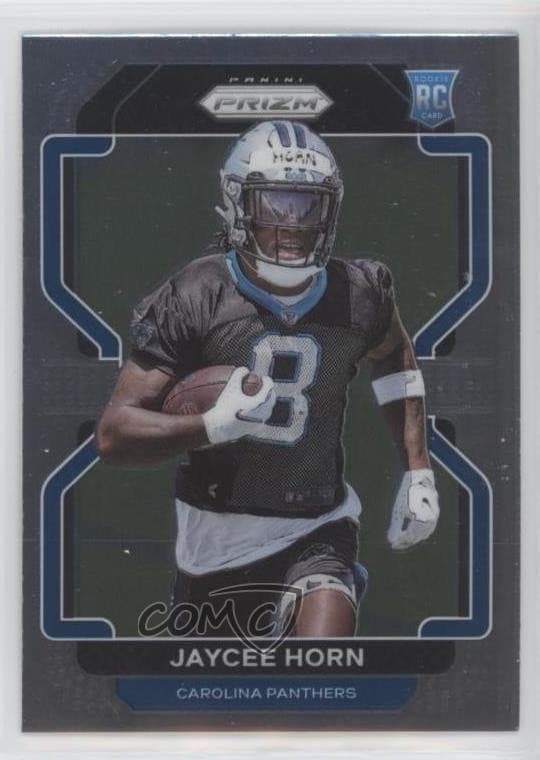 Jaycee Horn trading card