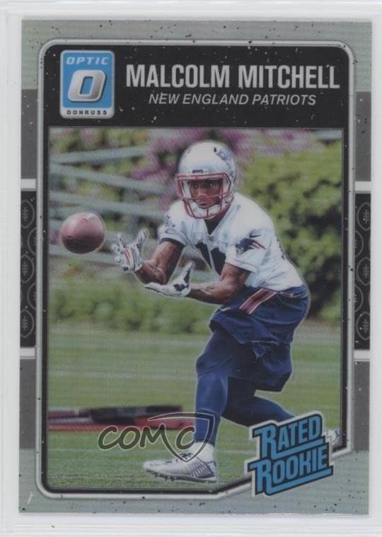 Malcolm Mitchell trading card
