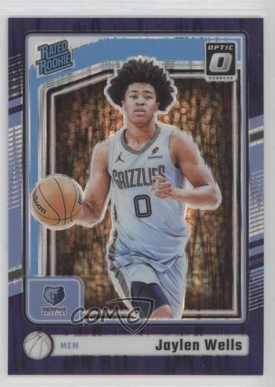 Jaylen Wells trading card