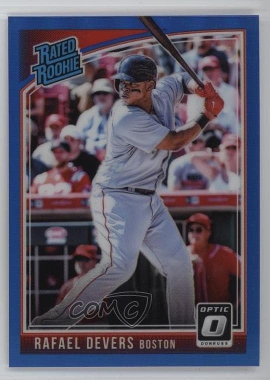 Rafael Devers 2018 panini Donruss