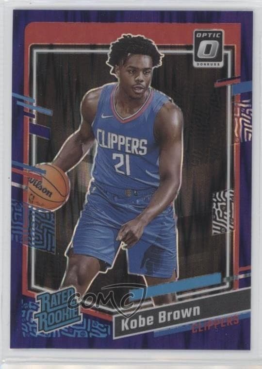 Kobe Brown trading card