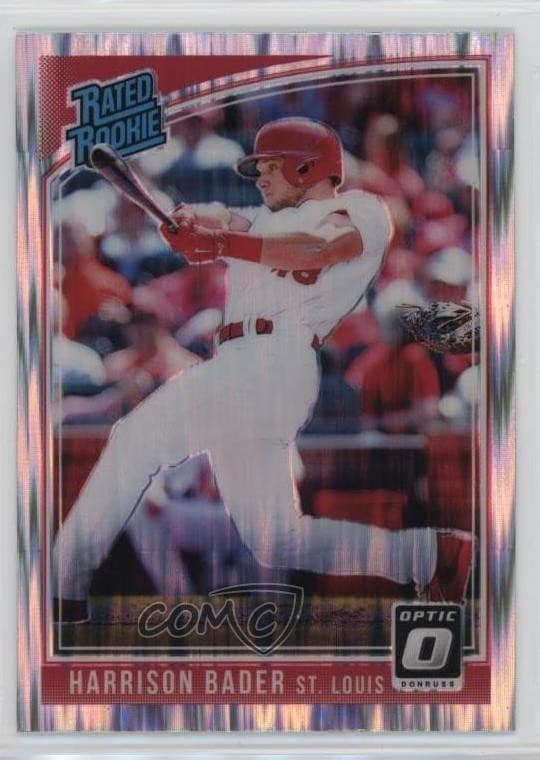 Harrison Bader trading card