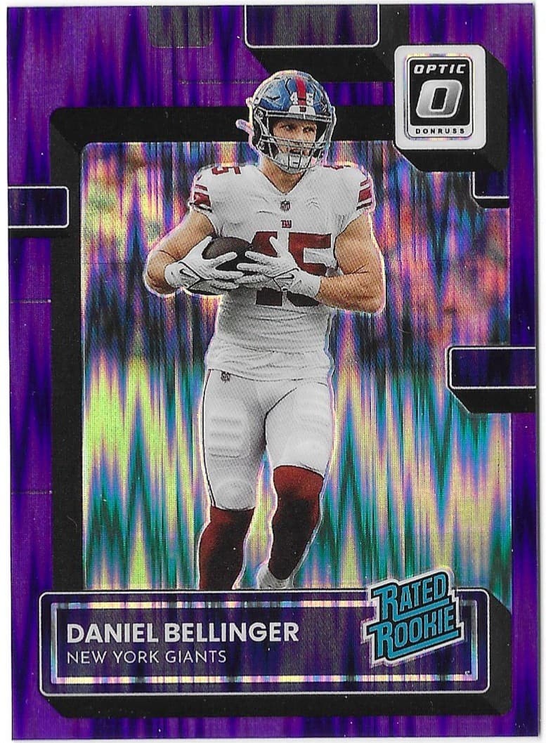 Daniel Bellinger trading card